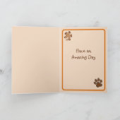 Maman Anniversaire de la carte chien (Intérieur)
