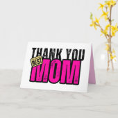 Maman Appréciation Carte de remerciements (Fleur jaune)