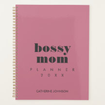 Maman Autoritaire Moderne Cool Rose Pâle Personnal