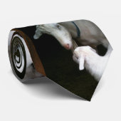 Maman avec la cravate de chèvre de bébé (Roulé)