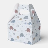 Maman & Baby Elephant Motif Ballotins (Arrière)