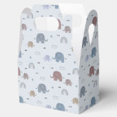 Maman & Baby Elephant Motif Ballotins (Ouvert)