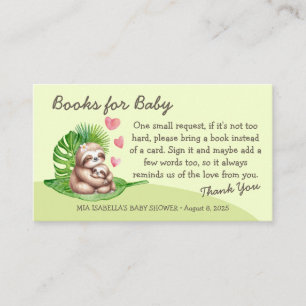 Maman & Baby Sloth - Livres Pour Bébé Cartes De Bo