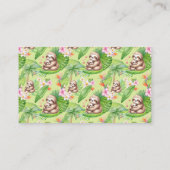 Maman & Baby Sloth - Livres Pour Bébé Cartes De Bo (Dos)