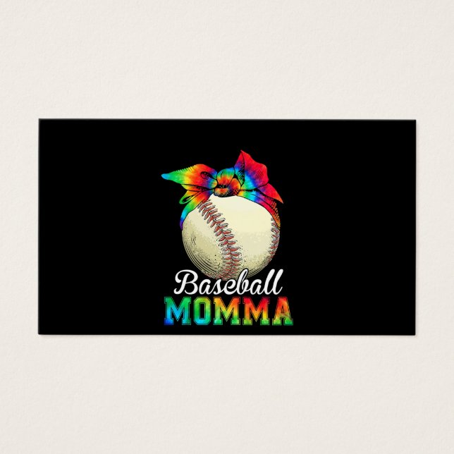 Maman Baseball Momma Anniversaire (Devant)