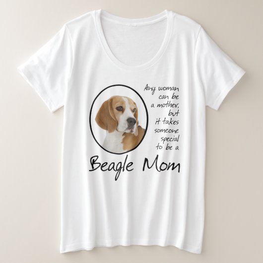 Maman beagle (Design devant)