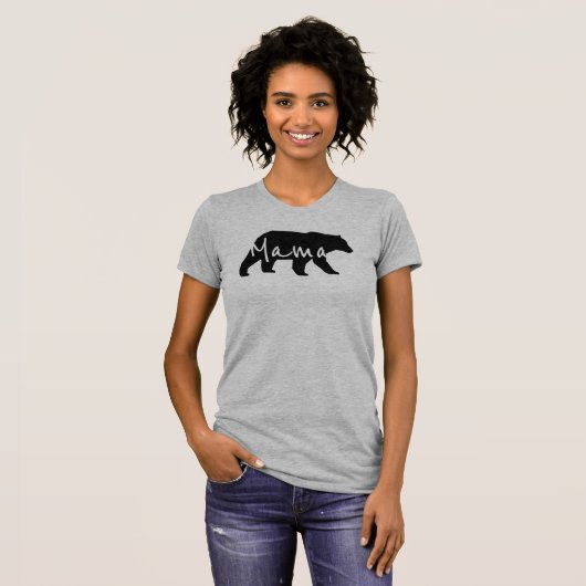 Maman Bear Mom TShirt (Devant entier)