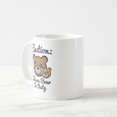 Maman Bear - noircissez la tasse combinée de 11 (Devant gauche)