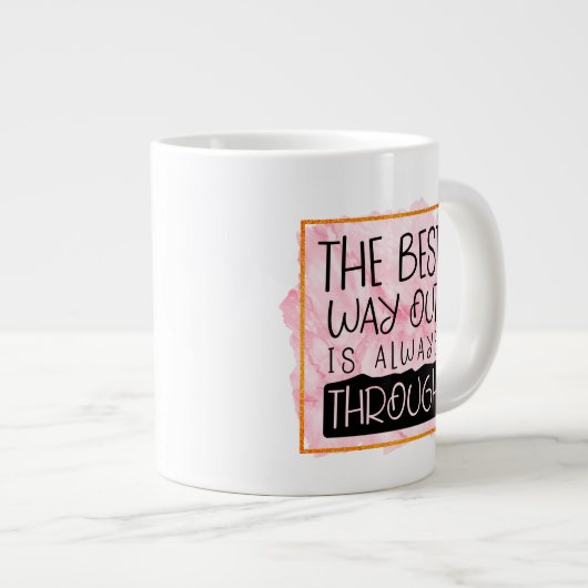 Maman - Cadeau Jumbo Mug (Devant droit)