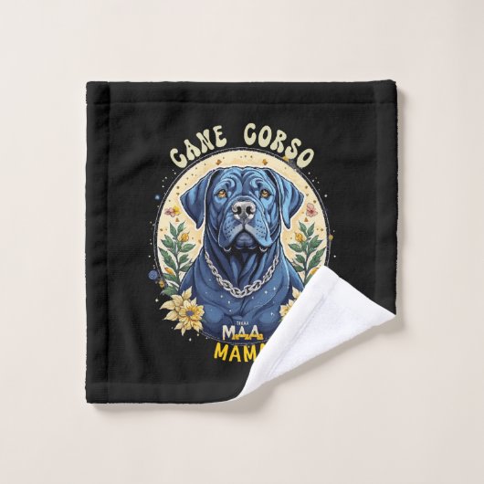 Maman Cane Corso (Gant de toilette)
