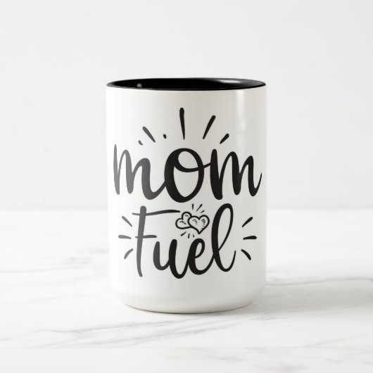 Maman Carburant de café Mug (Centre)