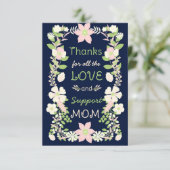 Maman Carte de remerciements (Debout devant)