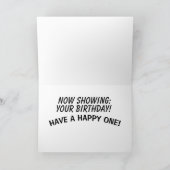 MAMAN CARTES D'ANNIVERSAIRE, CONDUIRE EN FILM (Intérieur)