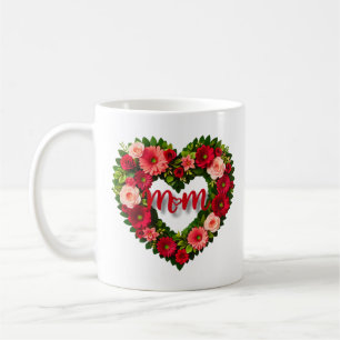 "Maman" Cérémonie en forme de coeur de la Mug des