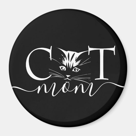 Maman chat Magnet (Devant)