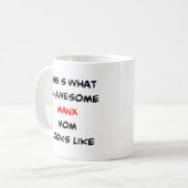 maman chat manx, énorme tasse de café (Devant gauche)