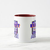 Maman chaude Mug de fente (Centre)