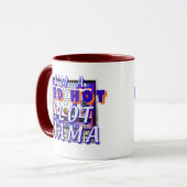 Maman chaude Mug de fente (Devant gauche)