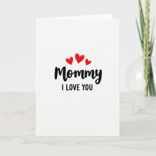 Maman chérie je t'aime Carte