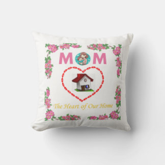 Maman Cite Lancer Oreiller - Design Floral.