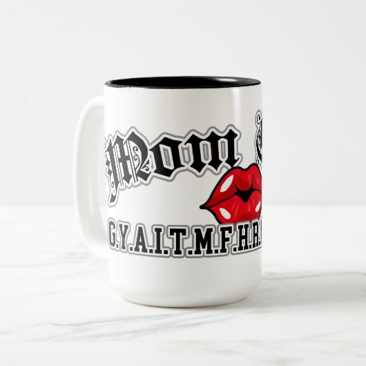 Maman Code Café Mug (Devant gauche)
