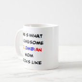 maman colombienne, superbe mug (Devant gauche)