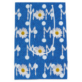 Maman Daisy Sur Sac Cadeau Moyen Pois (Dos)