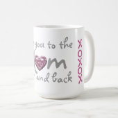 maman d'amour à musarder et tasse arrière (Devant droit)