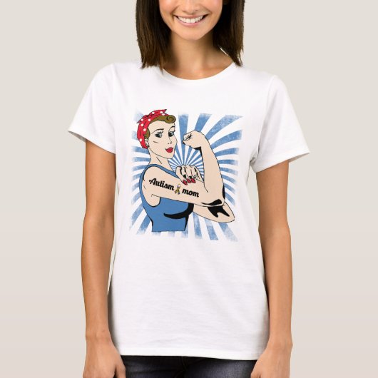 Maman d'autisme - T-shirt (Devant)