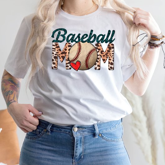 Maman de baseball, T-shirt de baseball drôle