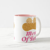 Maman de cadeau de tasse de rose de bébés (Devant droit)