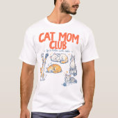 Maman de chat, Maman chat, TShirt Maman de chat, C (Devant)