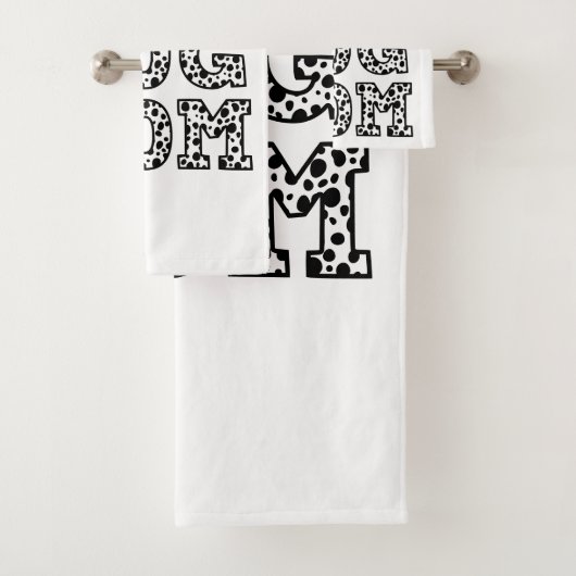 Maman de chien en Dalmatie amusante Imprimer Nom p (En situation)