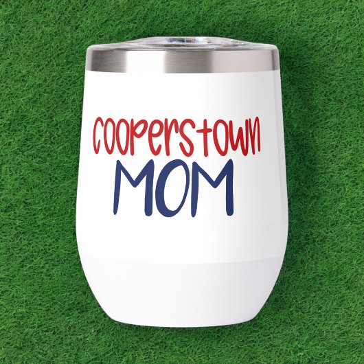 Maman de Cooperstown au vin / Équipe de soutien de