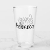 Maman de foot et verre nominatif (Dos)