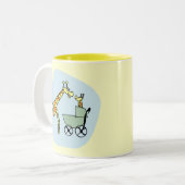 Maman de girafe et tasse de bébé (Devant gauche)