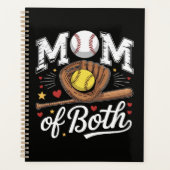 Maman de jour de match de baseball et softball (Devant)