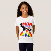 Maman de la douce T-shirt (Devant entier)