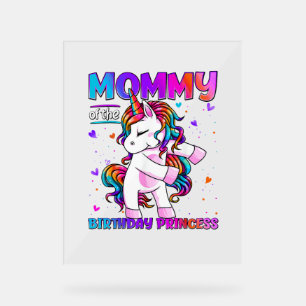 Maman de la fille de la princesse d'anniversaire q