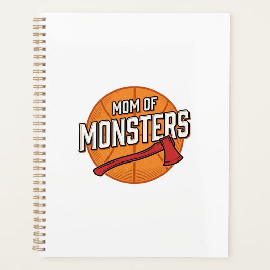 Maman de monstres Conception de maman de basket-ba (Devant)