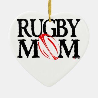 Maman de rugby - ornement