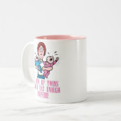 Maman de tasse de café de jumeaux (Devant gauche)