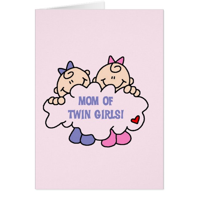 Maman de Twin Girls Tshirts et cadeaux (Devant)