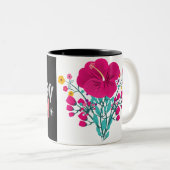 Maman Design unique Mug (Devant droit)