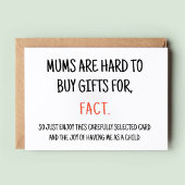 Maman difficile d'acheter pour Funny Maman Carte d