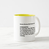 Maman Drama Mug d'Amy (Devant droit)