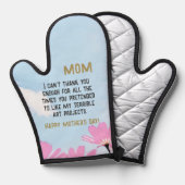 Maman Drôle Citation Humour Fleurs Floral Fête des (Recto/Verso)