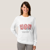 Maman drôle sera T-shirt (Devant entier)