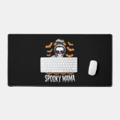 Maman effrayante squelette de Halloween cool (Clavier et souris)