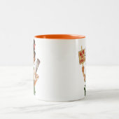 Maman En Grève Mug À Deux Tons (Centre)